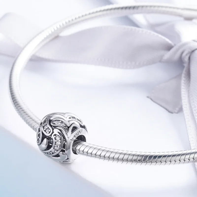 (image for) Pandora Style Tender Bloom Charm - SCC742 - View 3