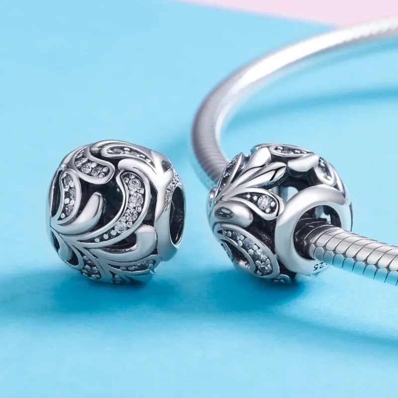 (image for) Pandora Style Tender Bloom Charm - SCC742 - View 4
