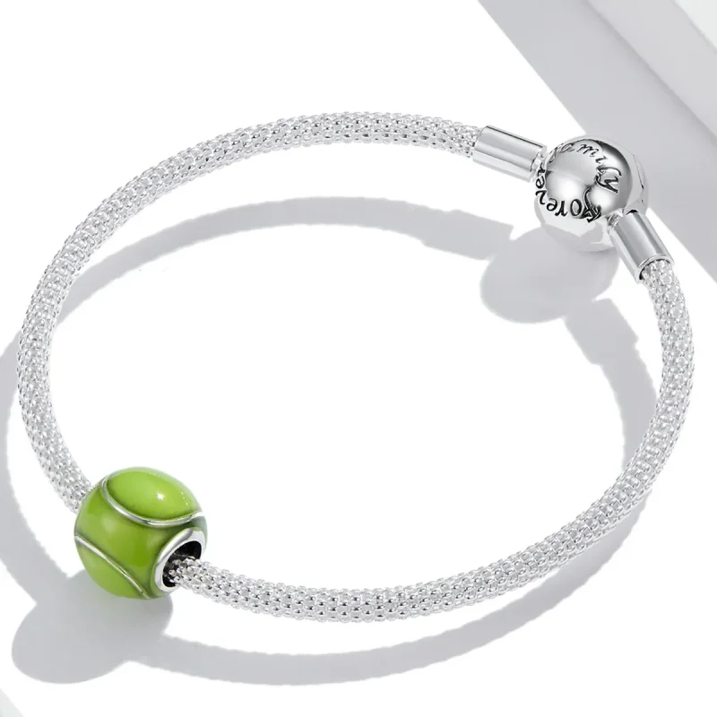 (image for) Pandora Style Tennis Charm - SCC2032 - View 3