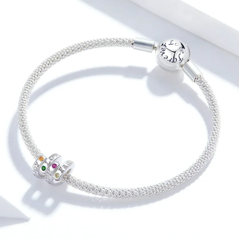 (image for) Pandora Style Thanksgiving Keywords Charm - BSC341 - View 3