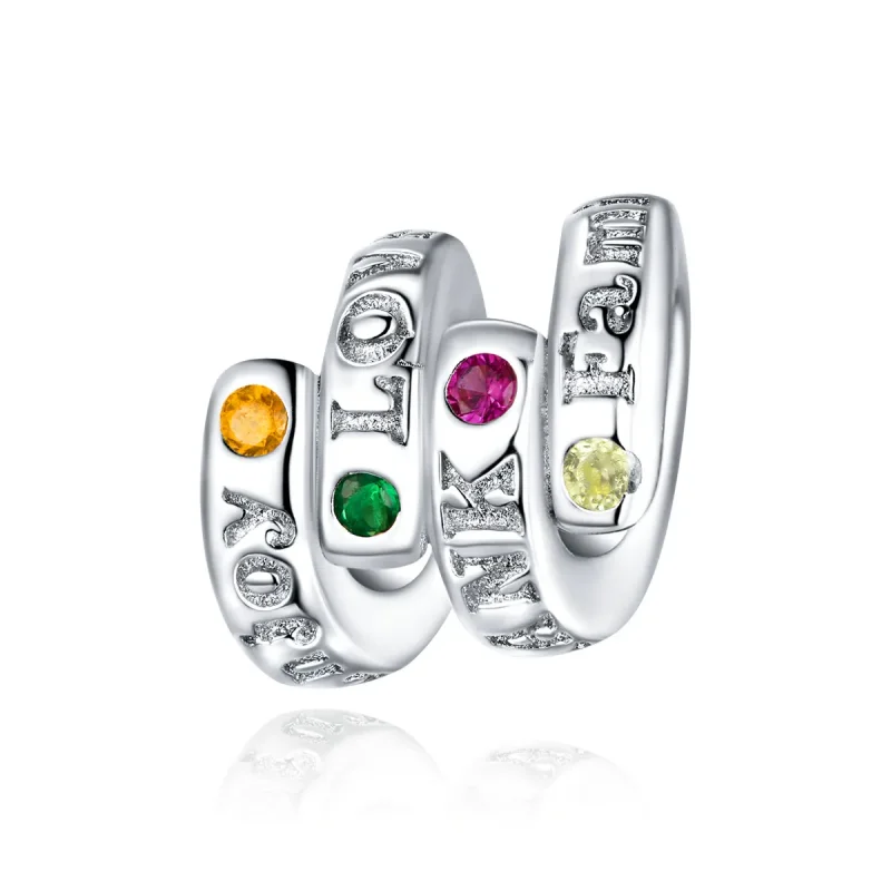 (image for) Pandora Style Thanksgiving Keywords Charm - BSC341