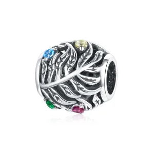 (image for) Pandora Style Tropical Leaves Charm - BSC450