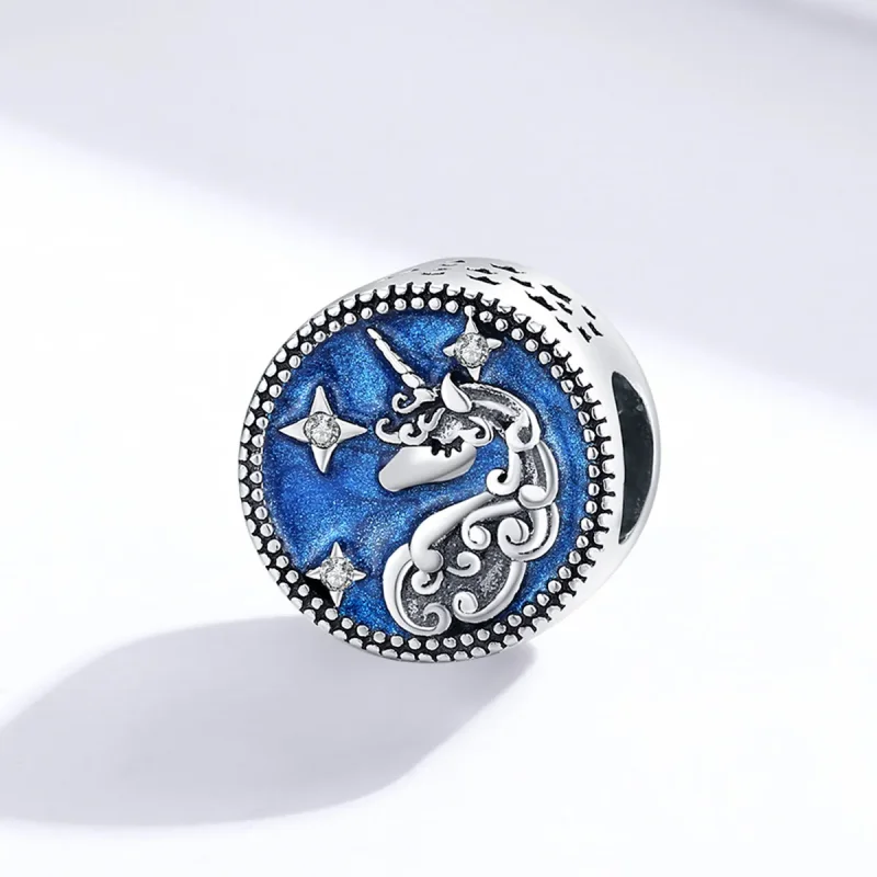 (image for) Pandora Style Unicorn Charm - BSC230 - View 2