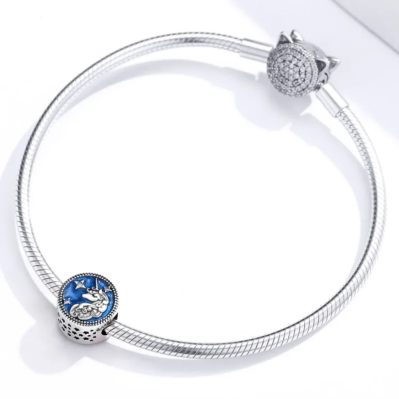 (image for) Pandora Style Unicorn Charm - BSC230 - View 3