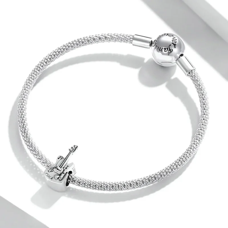 (image for) Pandora Style Vintage Bass Charm - SCC2076 - View 3