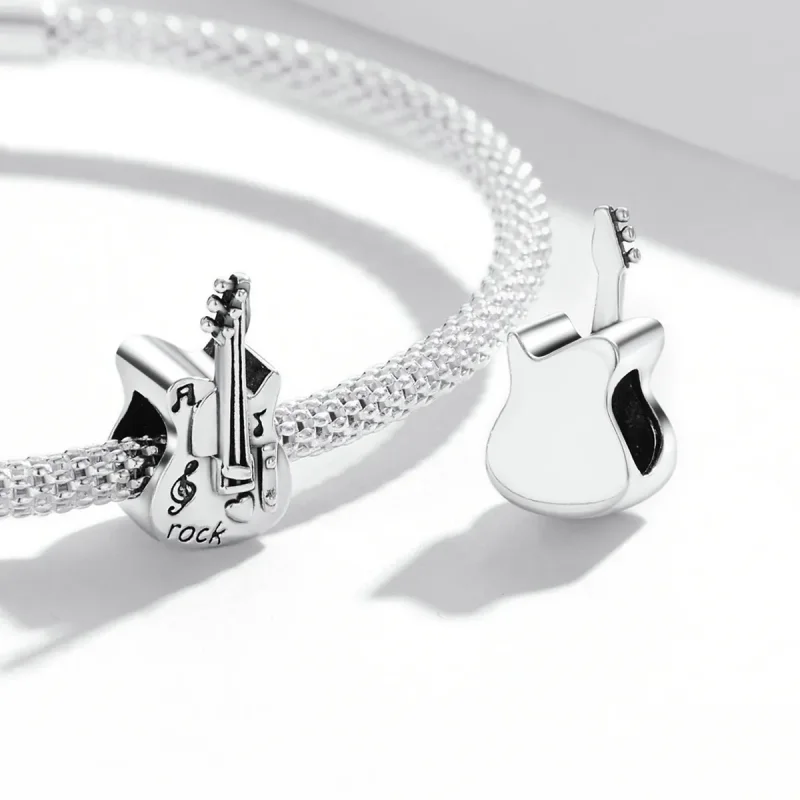 (image for) Pandora Style Vintage Bass Charm - SCC2076 - View 4