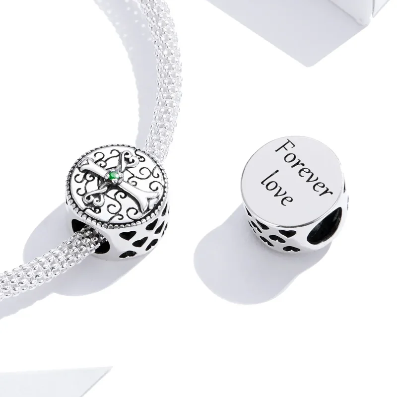 (image for) Pandora Style Vintage Cross Charm - SCC1510 - View 4