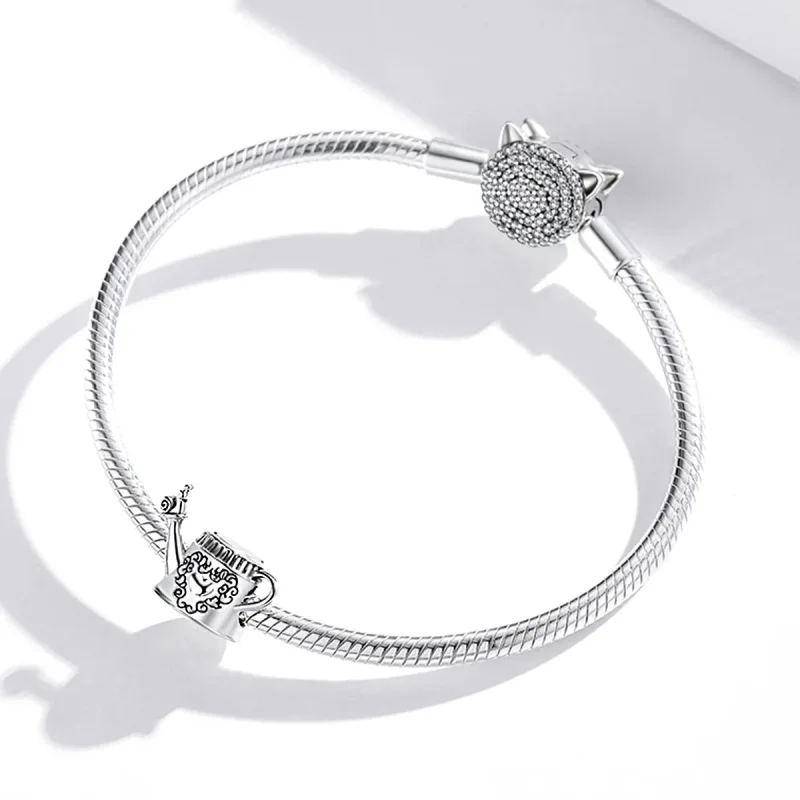 (image for) Pandora Style Vintage Kettle Charm - SCC1923 - View 3