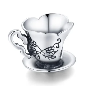 (image for) Pandora Style Vintage Teacup Charm - SCC1899