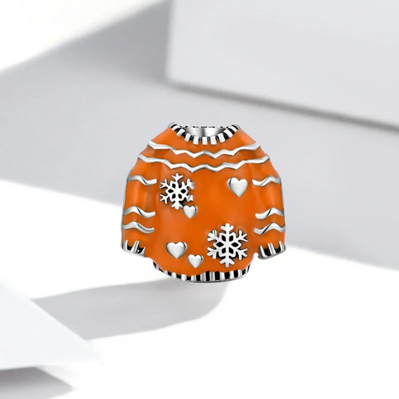(image for) Pandora Style Warm Sweater Charm - SCC1998 - View 2