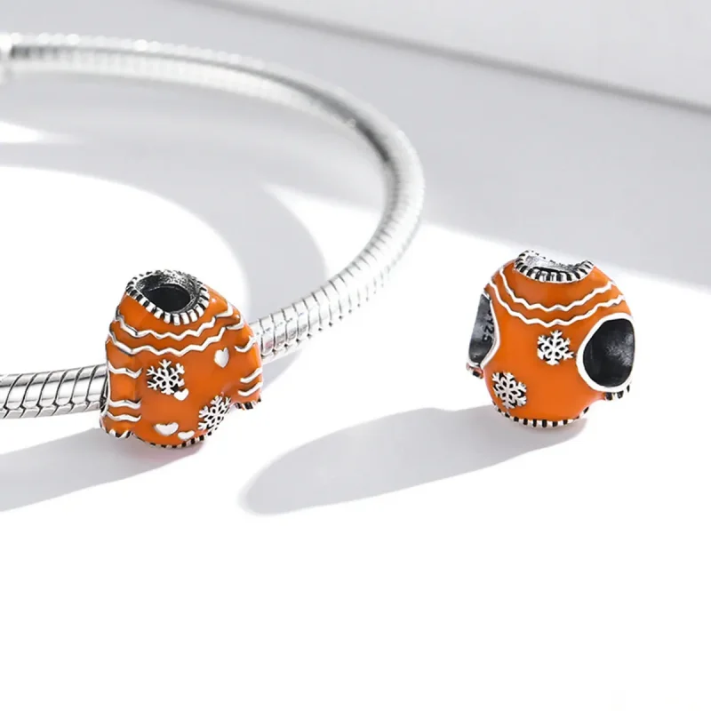 (image for) Pandora Style Warm Sweater Charm - SCC1998 - View 4