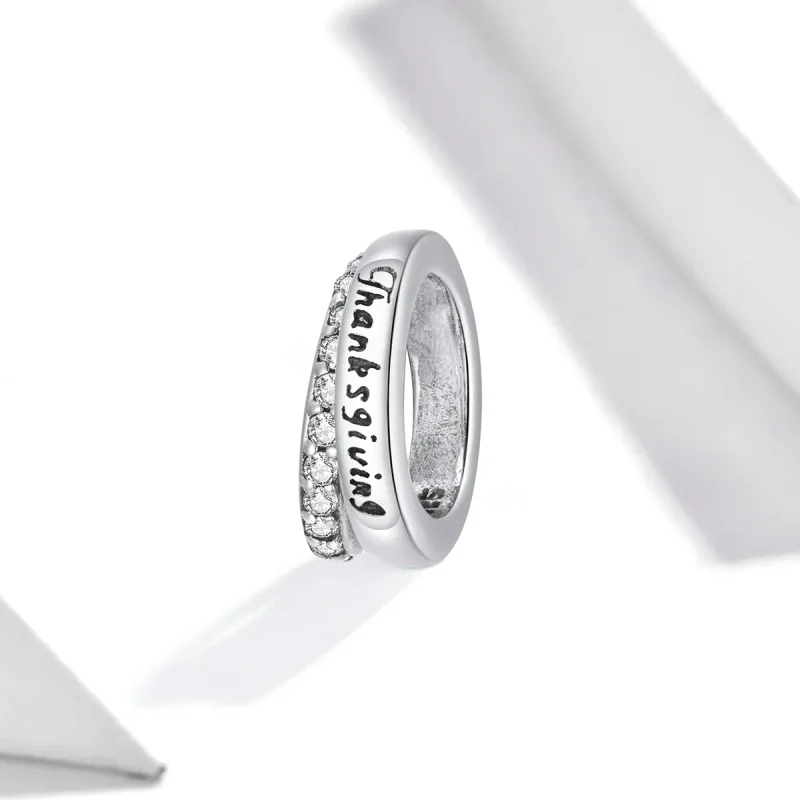 (image for) Pandora Style Warm Thanksgiving Charm - SCC1632 - View 2