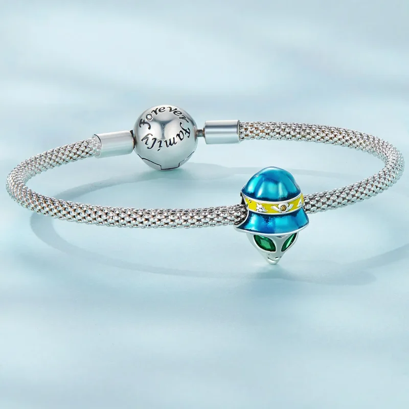 (image for) Pandora Style Weird Alien Charm - SCC2393 - View 5