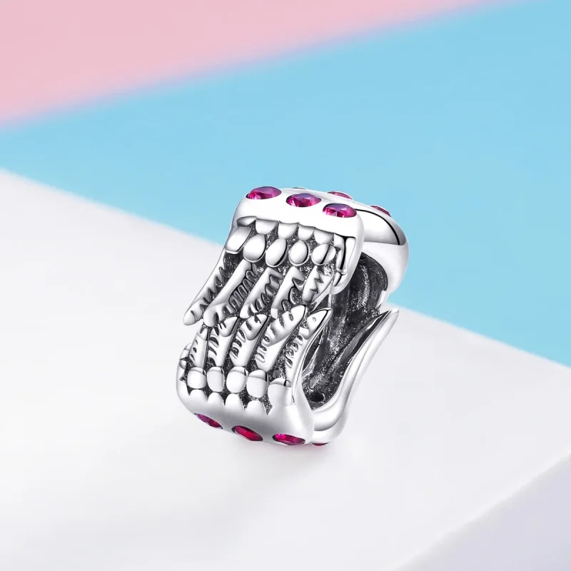 (image for) Pandora Style Wing Charm - SCC948 - View 2
