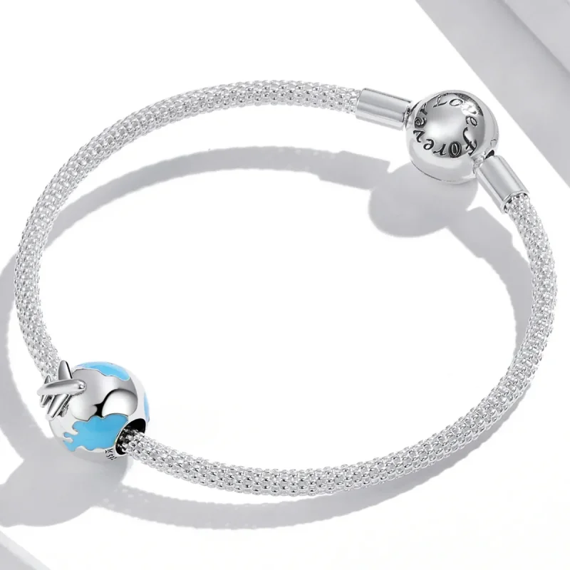 (image for) Pandora Style World Travel - Plane Set Sail Charm - SCC2026 - View 3