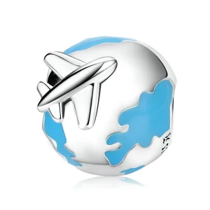 (image for) Pandora Style World Travel - Plane Set Sail Charm - SCC2026