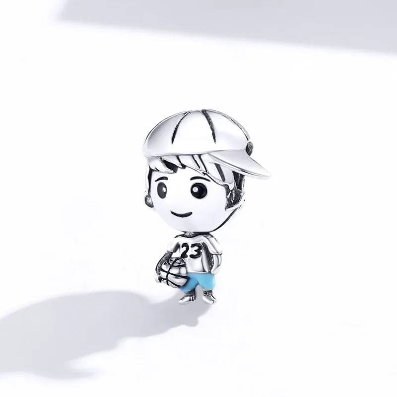 (image for) Pandora Style Younger Brother Charm - BSC173 - View 2