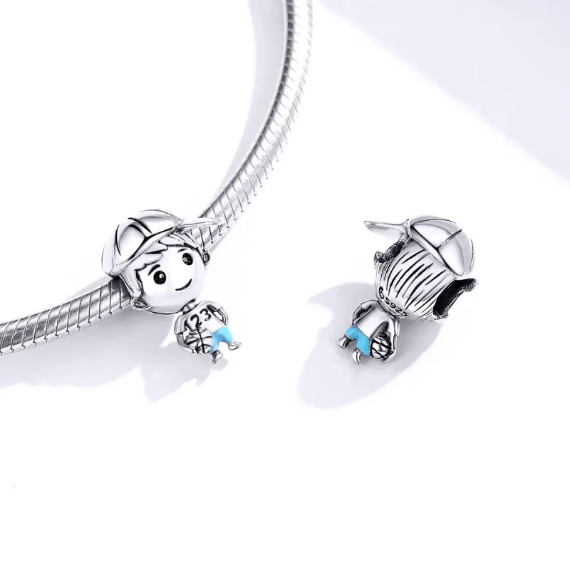 (image for) Pandora Style Younger Brother Charm - BSC173 - View 4