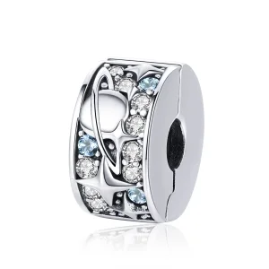 (image for) Pandora Style Silver Planet Clip - SCC985