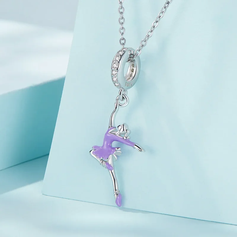 (image for) Pandora Style Ballerina Girl Dangle - SCC2394 - View 2