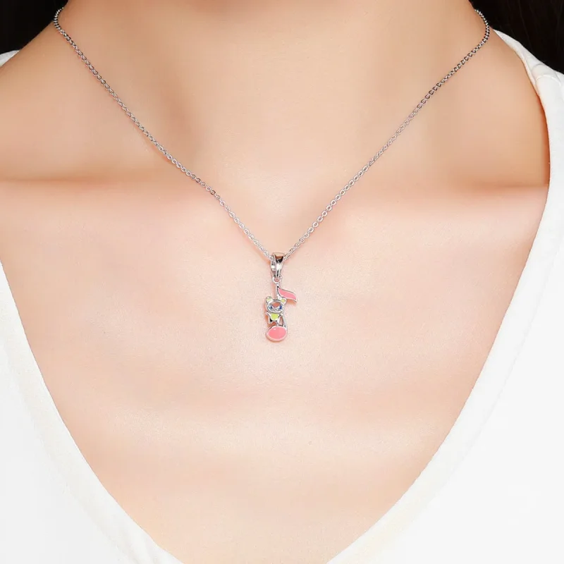 (image for) Pandora Style Bear Melody Dangle - BSC021 - View 5