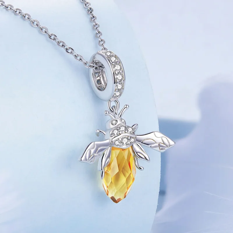 (image for) Pandora Style Bee Dangle - BSC710 - View 2