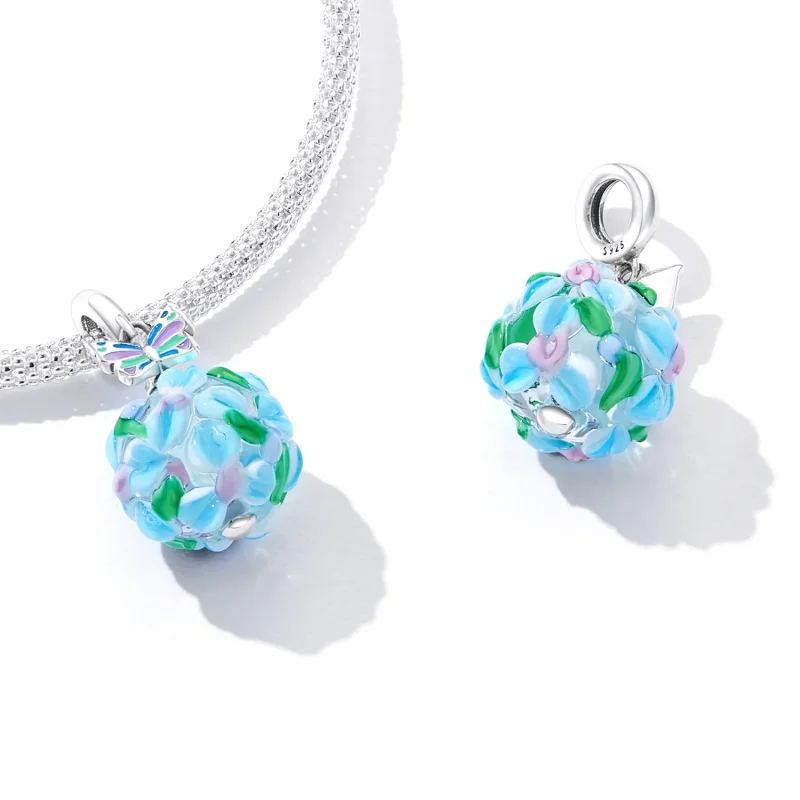 (image for) Pandora Style Butterflies Dangle - SCC2214 - View 5