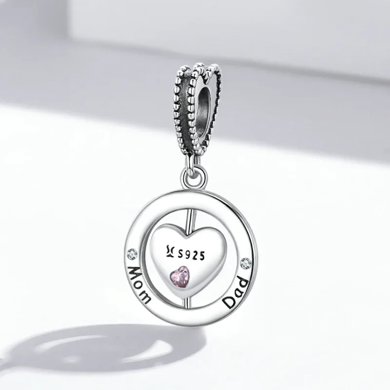 (image for) Pandora Style Caring Family Dangle - SCC1983 - View 2