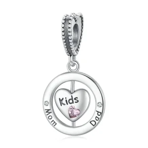 (image for) Pandora Style Caring Family Dangle - SCC1983