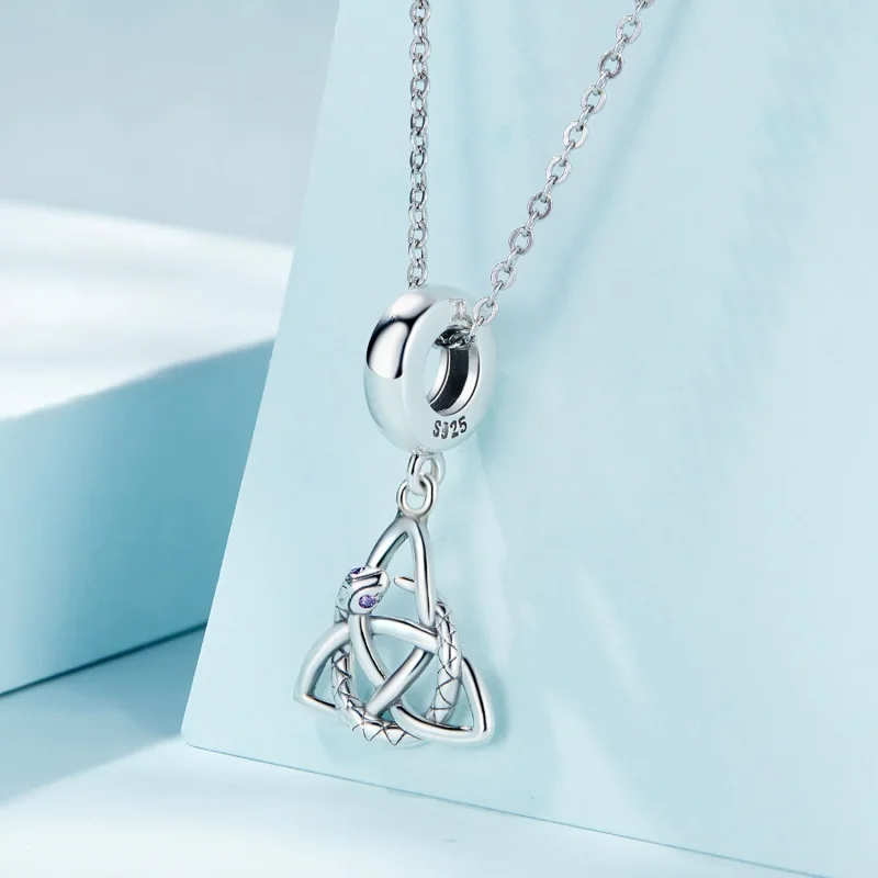 (image for) Pandora Style Celtic Symbols Dangle - SCC2382 - View 2