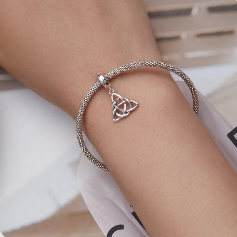 (image for) Pandora Style Celtic Symbols Dangle - SCC2382 - View 5