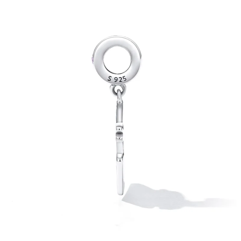 (image for) Pandora Style Cherry Cream Cake Dangle - SCC2230 - View 3