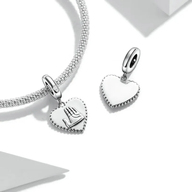 (image for) Pandora Style Chilean Loving Hands of The Desert Dangle - SCC2112 - View 4