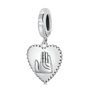 (image for) Pandora Style Chilean Loving Hands of The Desert Dangle - SCC2112