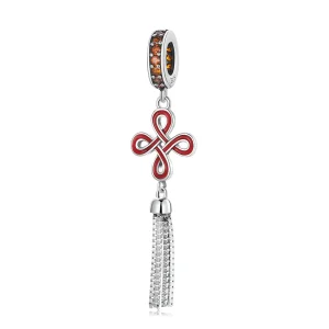 (image for) Pandora Style Chinese Knot Dangle - SCC2069