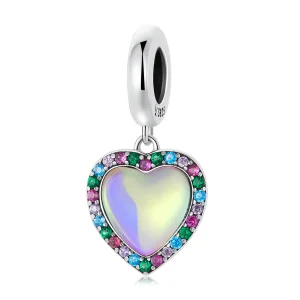 (image for) Pandora Style Colorful Love Dangle - SCC2166