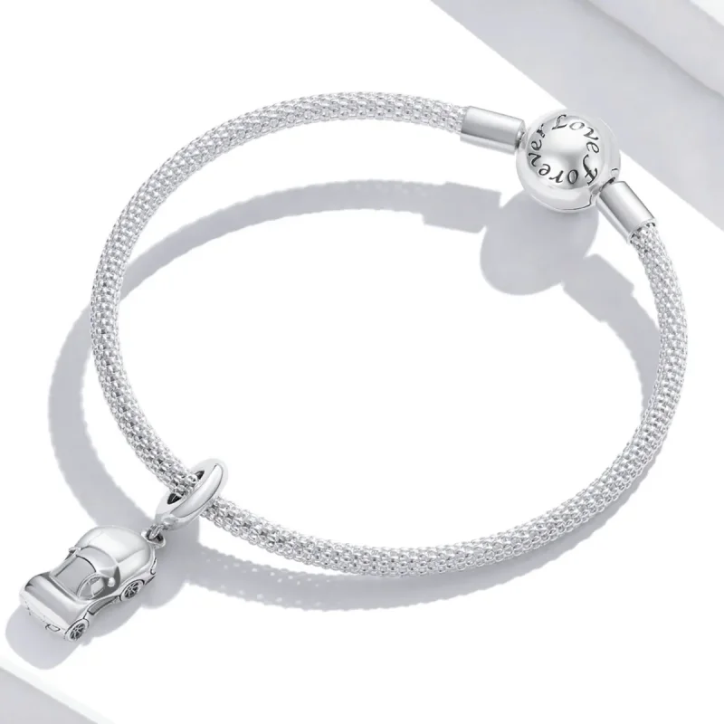 (image for) Pandora Style Cool Sports Car Dangle - BSC559 - View 3