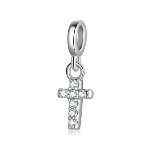 (image for) Pandora Style Cross Dangle - BSX003-L