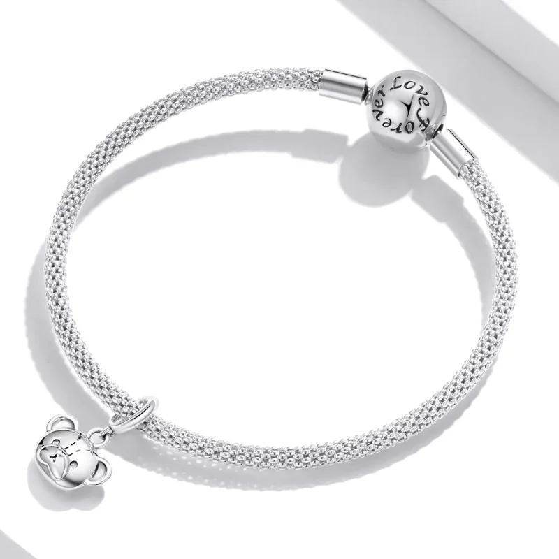 (image for) Pandora Style Cute Bear Dangle - SCX120-L - View 3