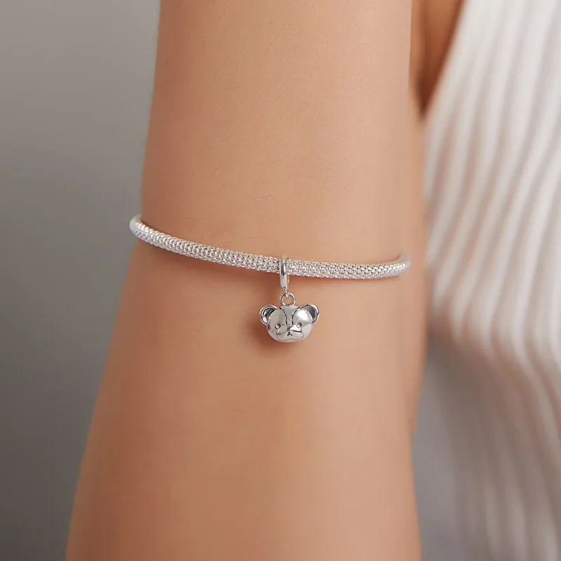 (image for) Pandora Style Cute Bear Dangle - SCX120-L - View 5