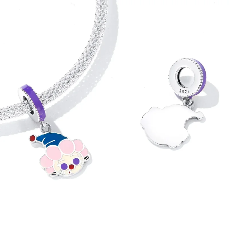 (image for) Pandora Style Cute Clown Dangle - SCC2236 - View 4