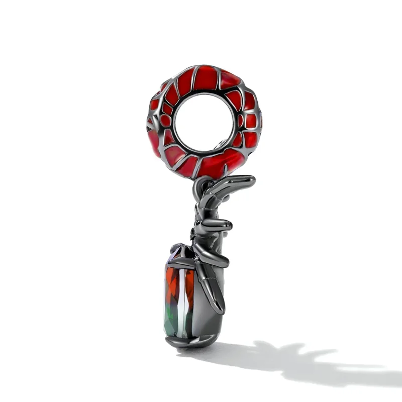 (image for) Pandora Style Dark Spider Dangle - SCC2292 - View 3