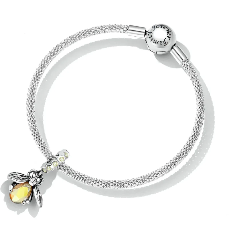 (image for) Pandora Style Delicate Bee Dangle - SCC2293 - View 5