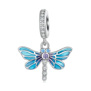 (image for) Pandora Style Dragonfly Dangle - BSC665