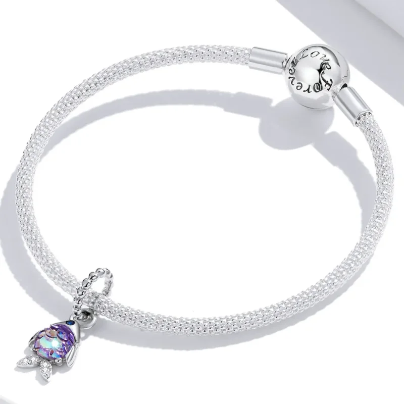 (image for) Pandora Style Dream Fish Dangle - SCC2033 - View 3
