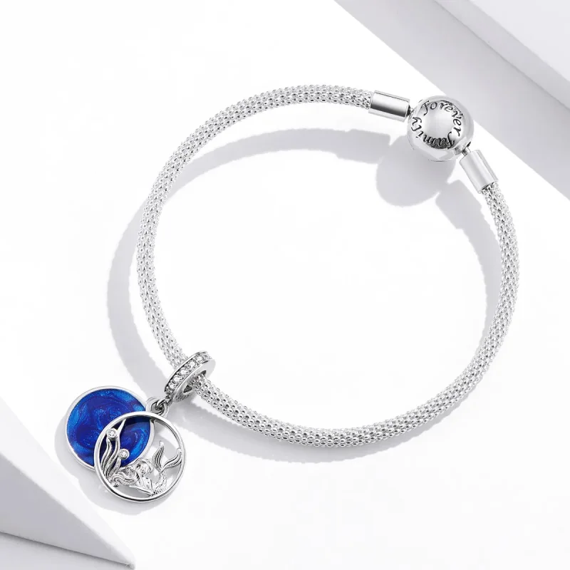 (image for) Pandora Style Dream Ocean Dangle - SCC1586 - View 4