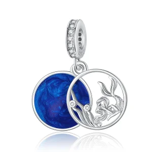 (image for) Pandora Style Dream Ocean Dangle - SCC1586
