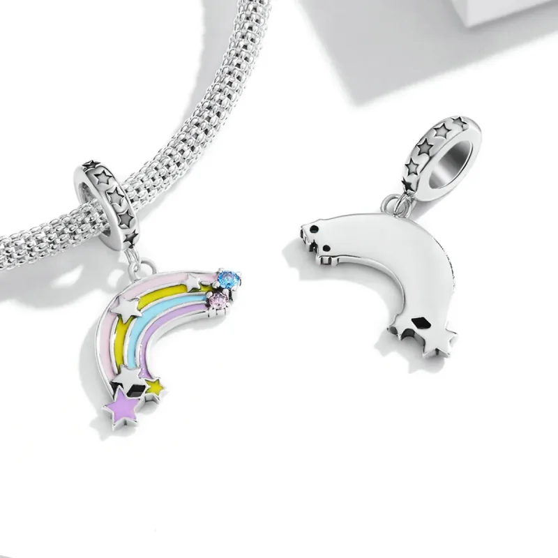 (image for) Pandora Style Dream Rainbow Dangle - SCC2074 - View 4