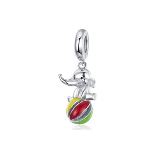 (image for) Pandora Style Elephant Dangle - BSC091