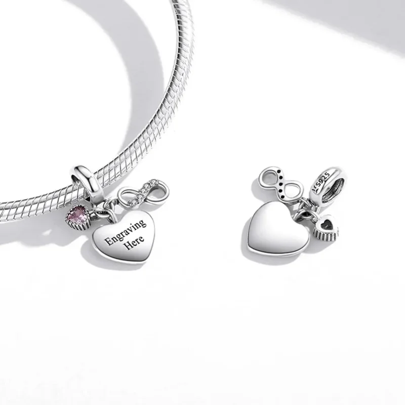 (image for) Pandora Style Endless Love Dangle - SCC1922 - View 4